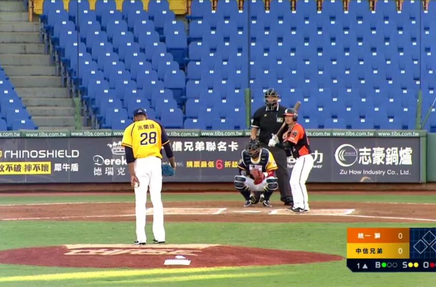  VÍDEO │ ¡Play Ball! Taiwan reanuda su torneo de béisbol profesional