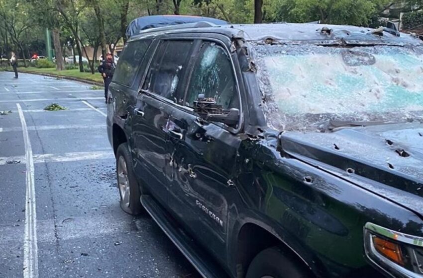  VÍDEO | Jefe de la policía de Ciudad de México es víctima de atentado, culpa al Cartel de Jalisco
