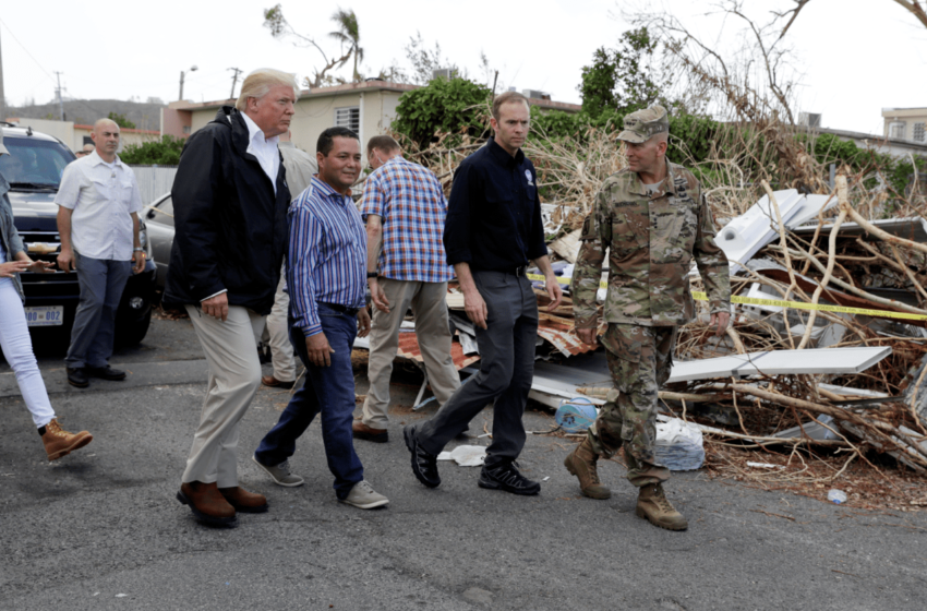  Revelan que Trump propuso “vender” la isla de Puerto Rico tras ser azotada por el huracán María