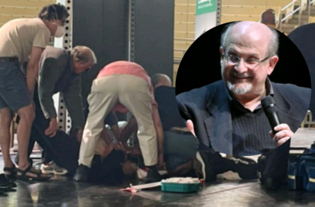 (Video) El escritor Salman Rushdie fue apuñalado durante un acto en Nueva York