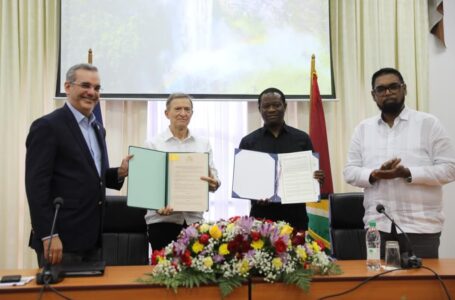 República Dominicana y Guyana emitien declaración conjunta para mejorar relaciones